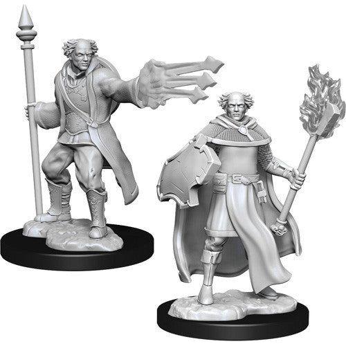 D&amp;D - Minis - Nolzurs Marvelous Miniatures - Clerc multiclasse mâle humain + sorcier