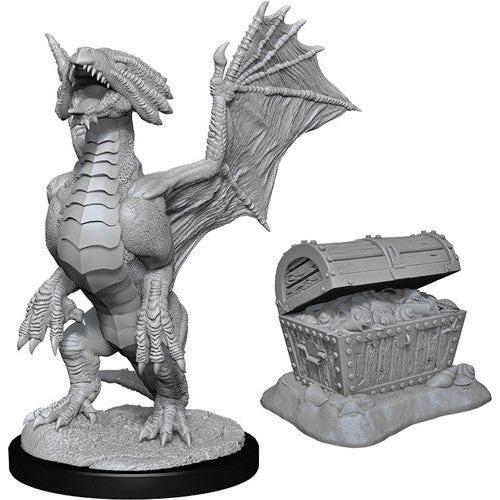 D&amp;D - Minis - Nolzurs Marvelous Miniatures - Wyrmling dragon de bronze