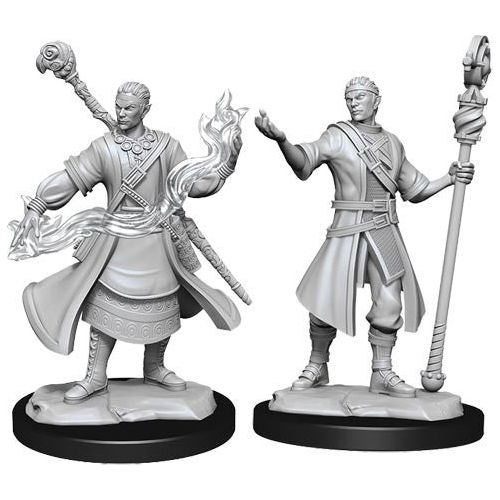 D&amp;D - Minis - Nolzurs Marvelous Miniatures - Magicien demi-elfe mâle